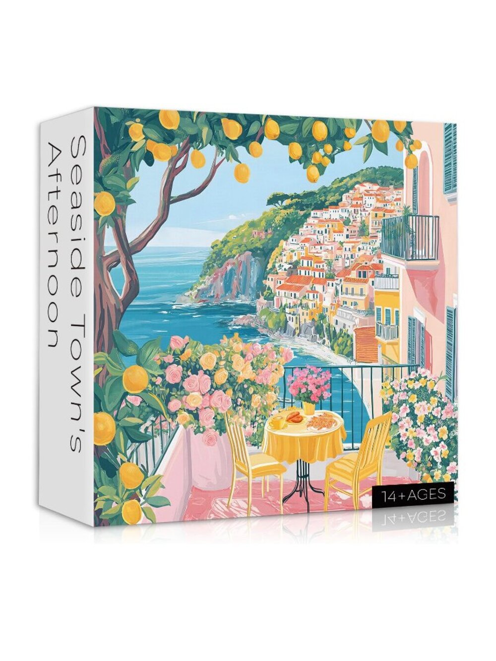 Cinque Terre 1000 Piece Jigsaw Puzzle Seaside Town's Afternoon